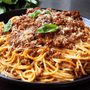 What herbs to put in spaghetti bolognese