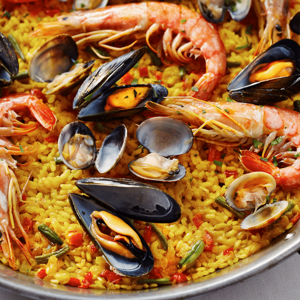 what to serve with paella
