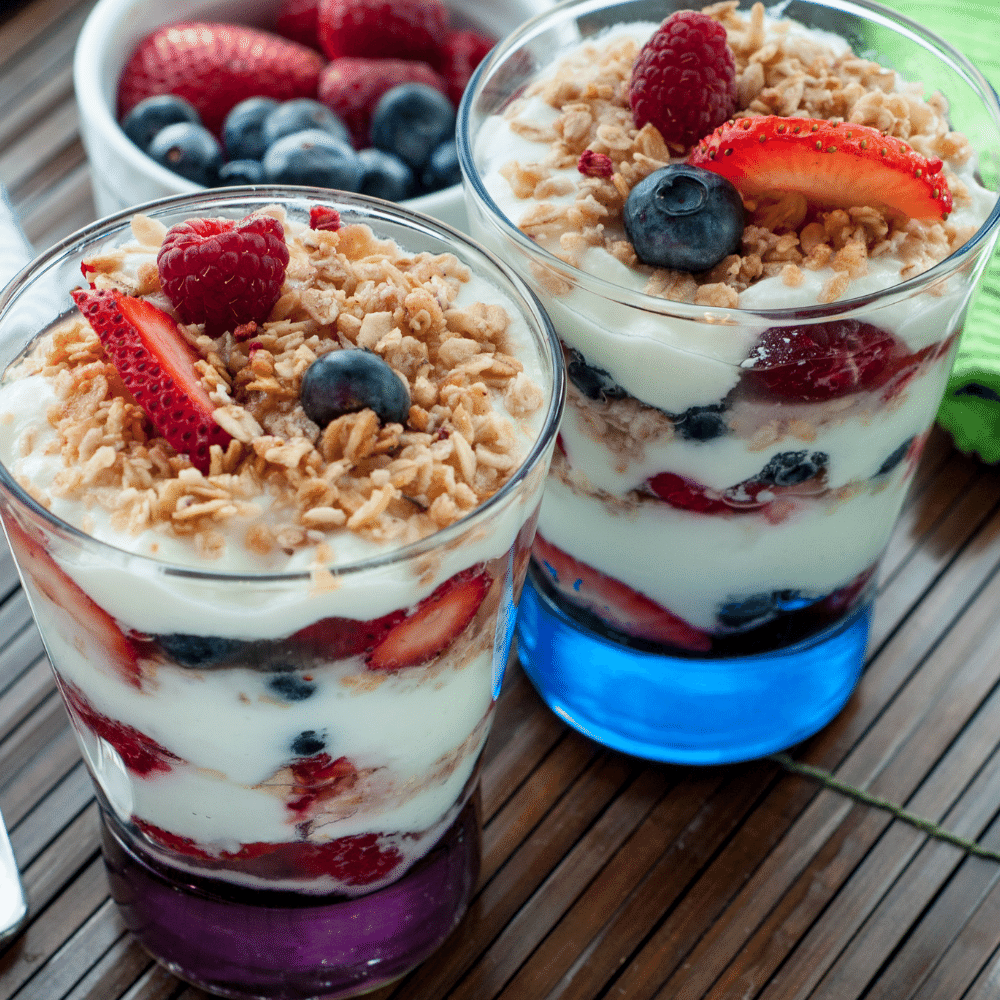 Yogurt Parfaits with Fruit