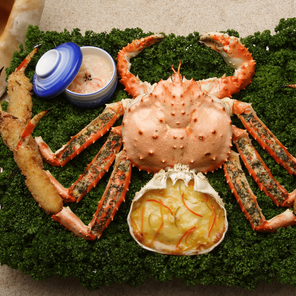 Baked King Crab