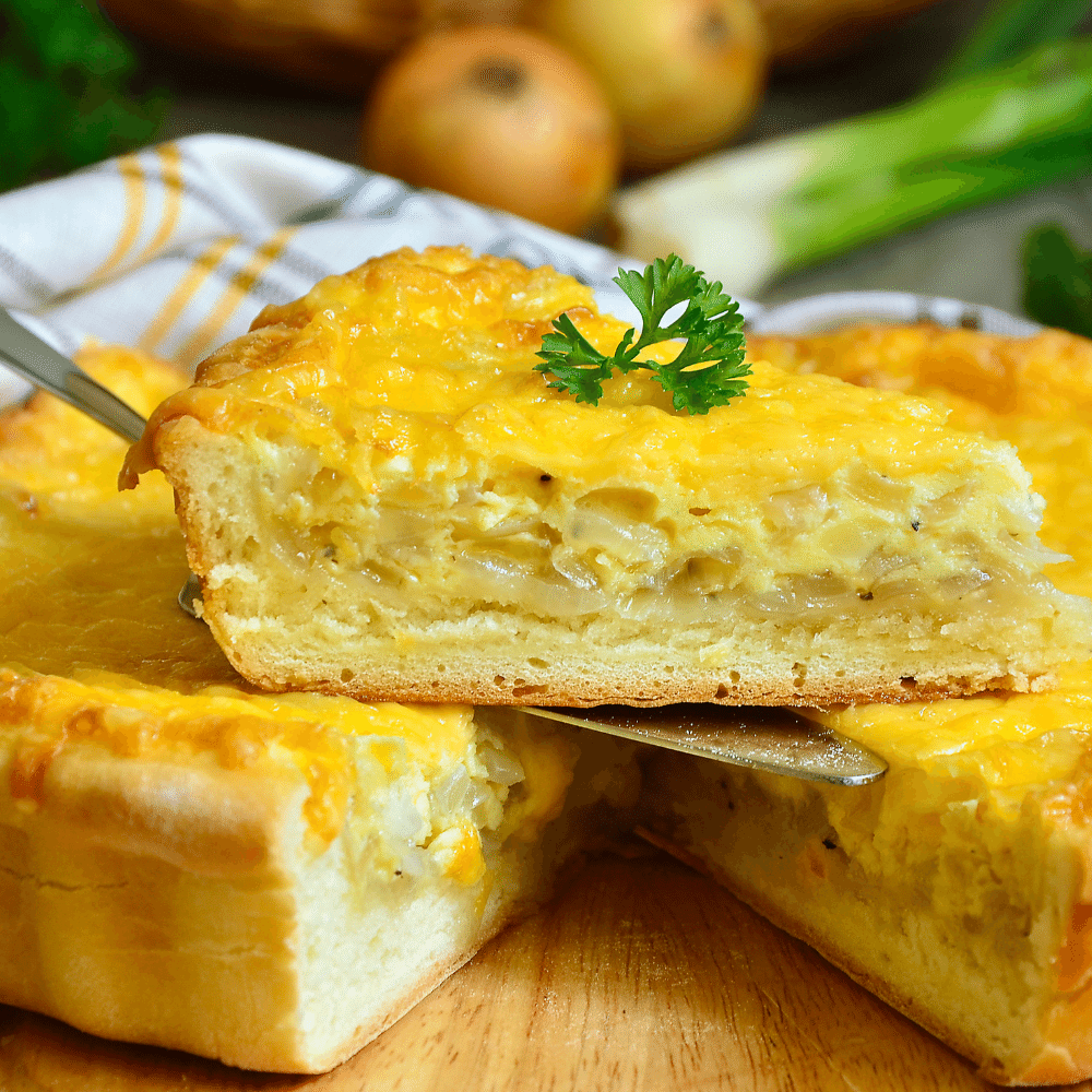 Benefits of Serving Cheese and Onion Pie