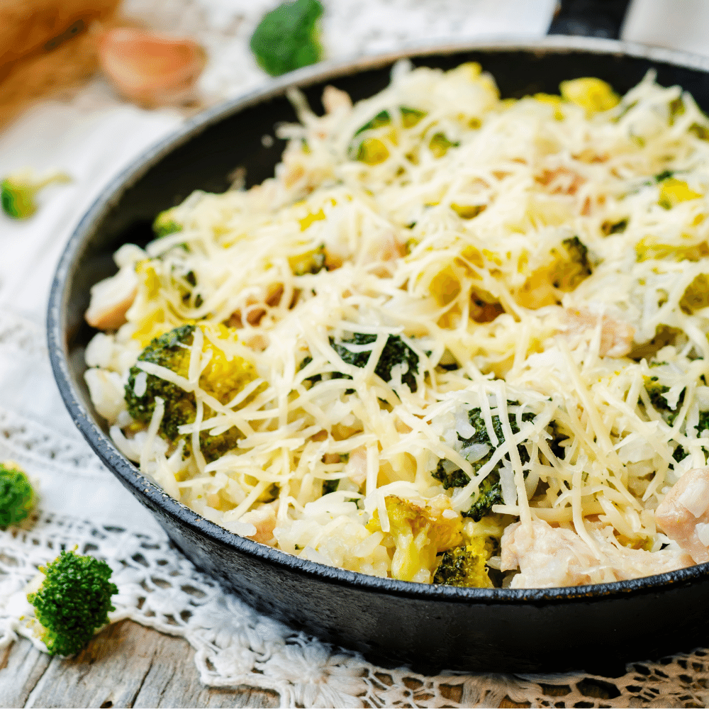 Broccoli and Cheese Rice