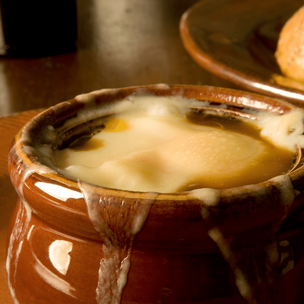 French Onion Soup with Gruyere Cheese