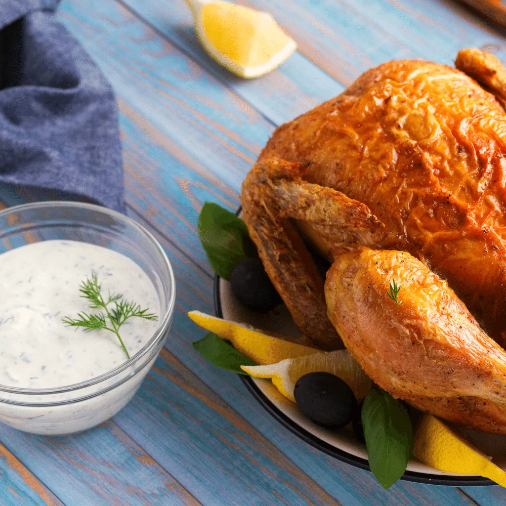 Greek Chicken with Tzatziki Sauce
