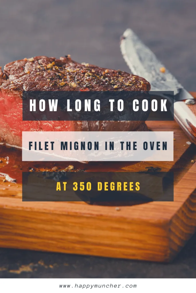 How Long to Cook Filet Mignon in The Oven at 350 Degrees