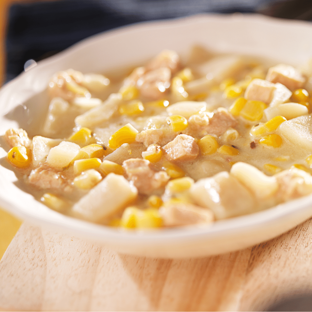 Leftover Crawfish, Corn & Potato Soup