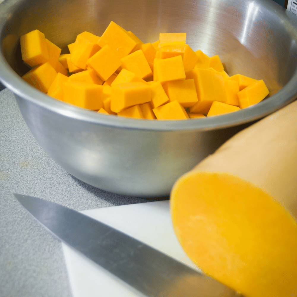 Peel and Cube Your Butternut Squash