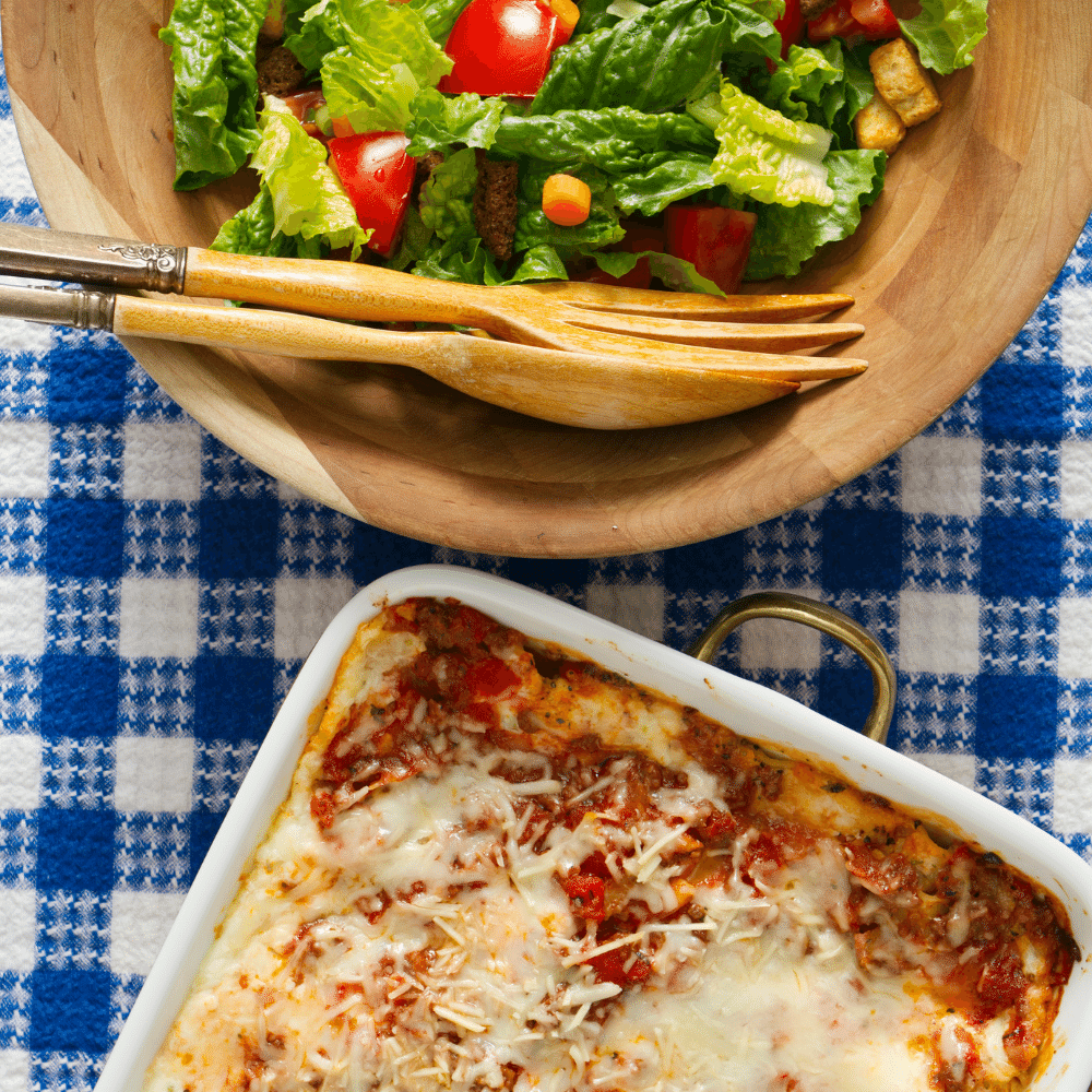 Tips For Serving Salads with Lasagna