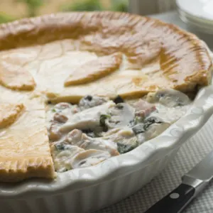 What to Serve with Chicken and Mushroom Pie