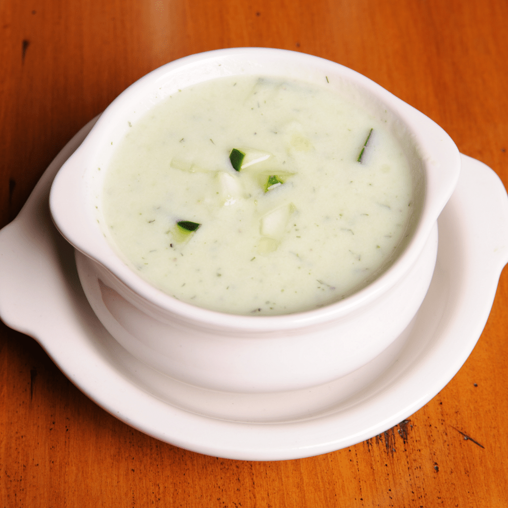 Chilled Cucumber-Dill Soup