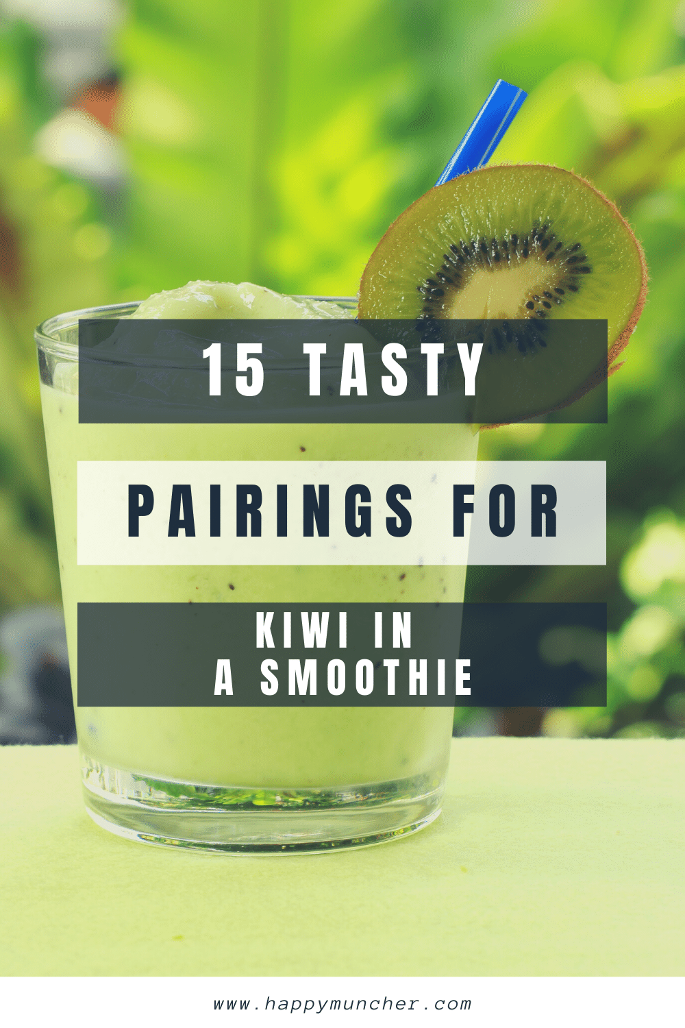 What Goes Well with Kiwi in A Smoothie? 15 Pairings Happy Muncher