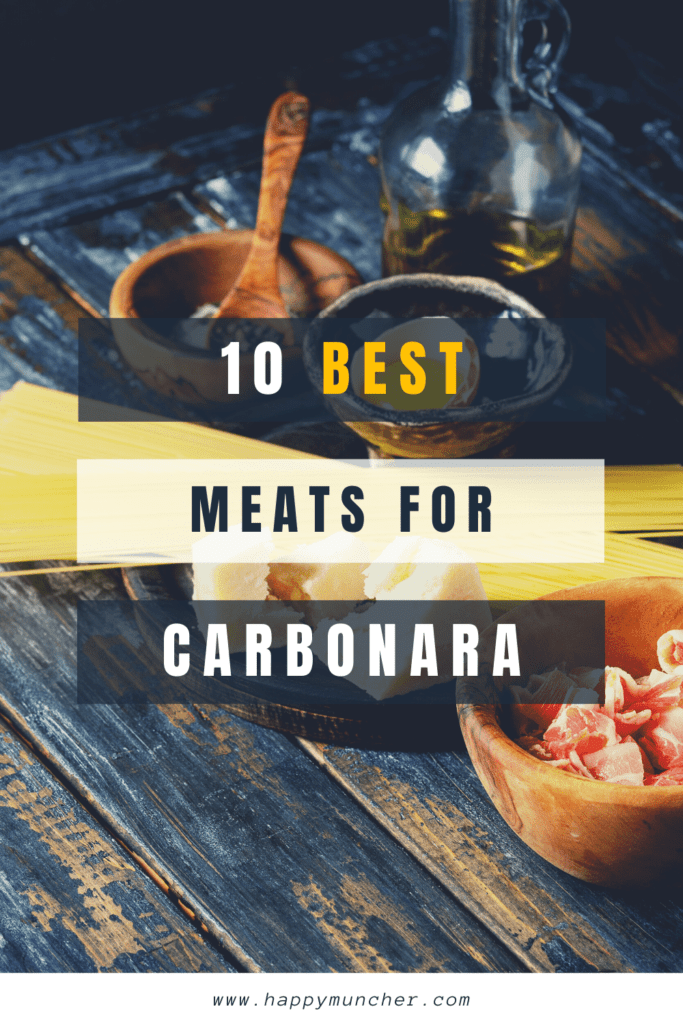 What Meat Goes Well with Carbonara