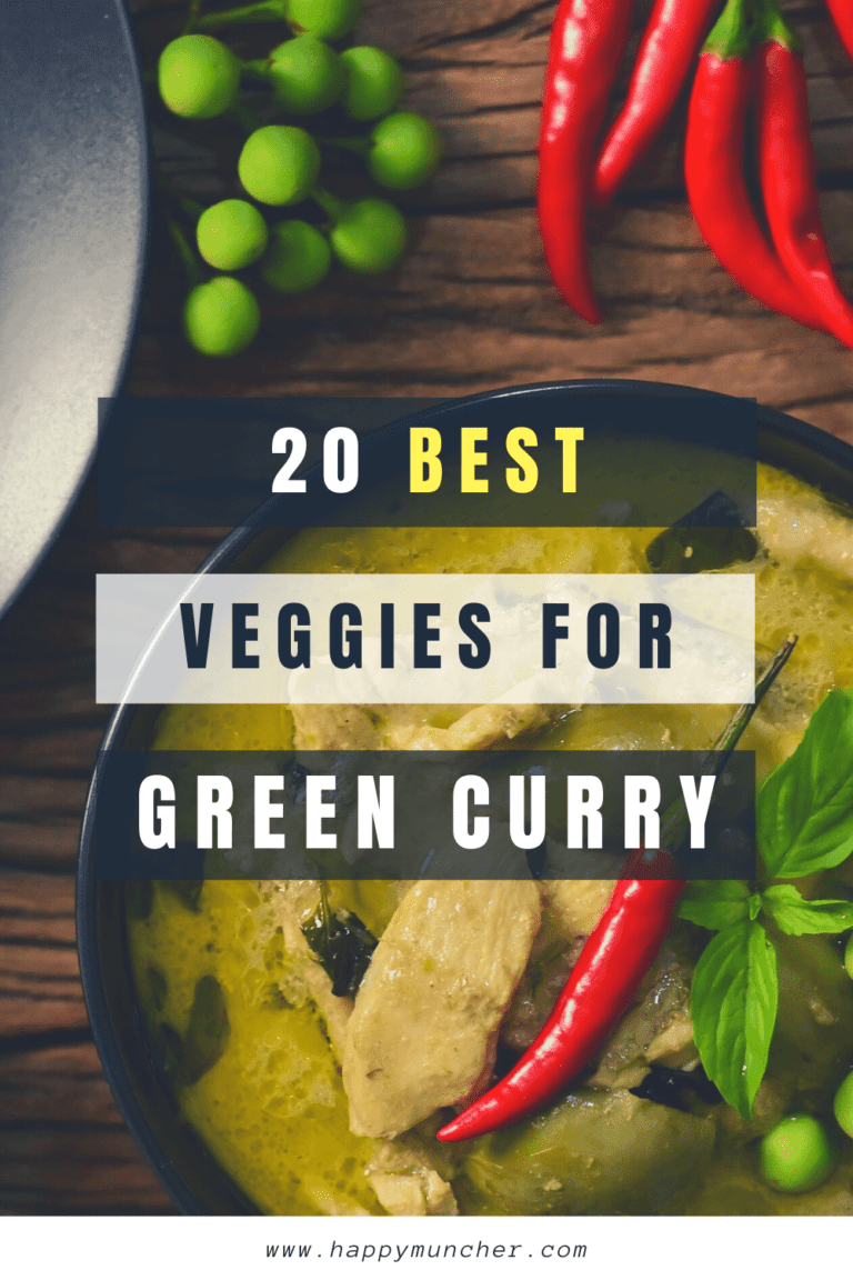 What Vegetables Go with Green Curry? 20 Best Veggies Happy Muncher