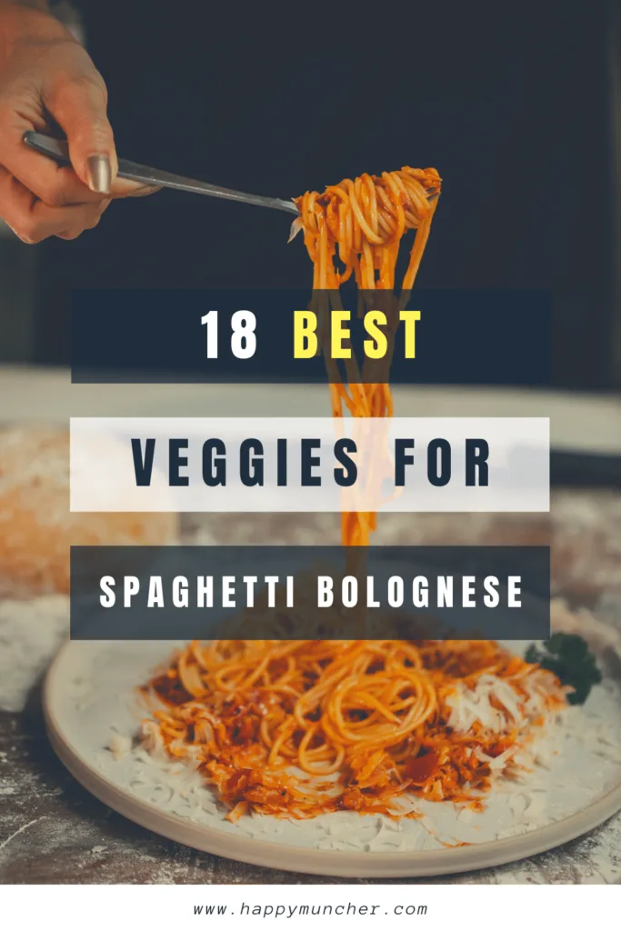 What Vegetables Go with Spaghetti Bolognese