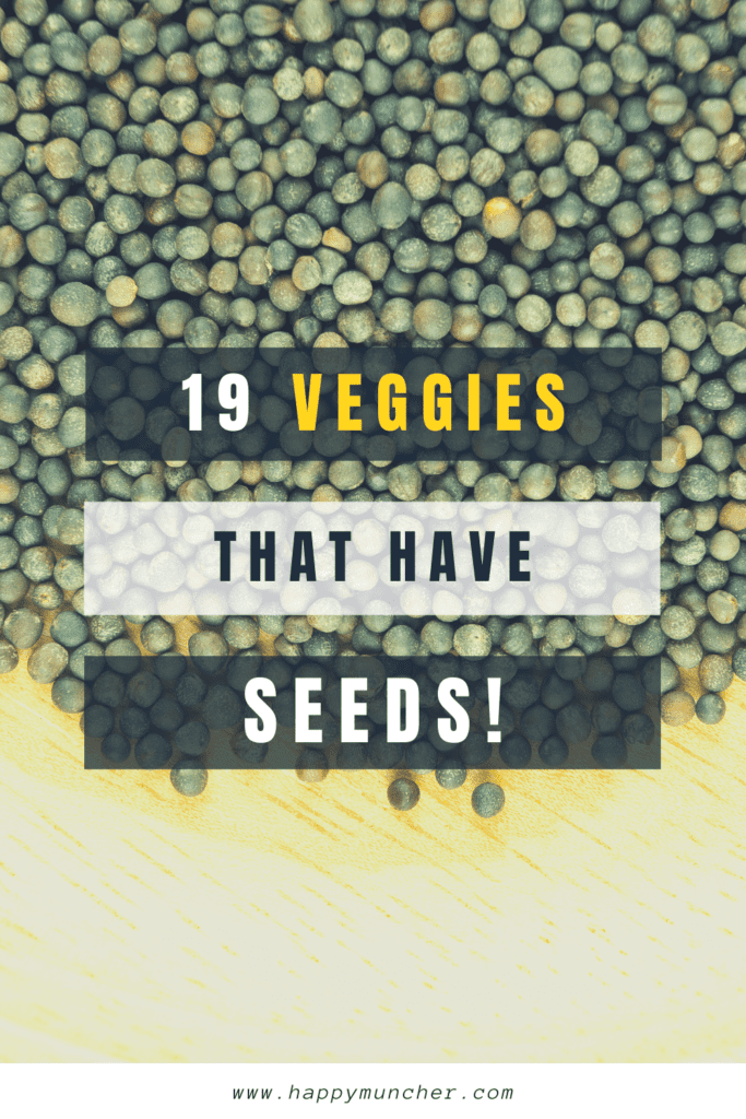 What Vegetables Have Seeds