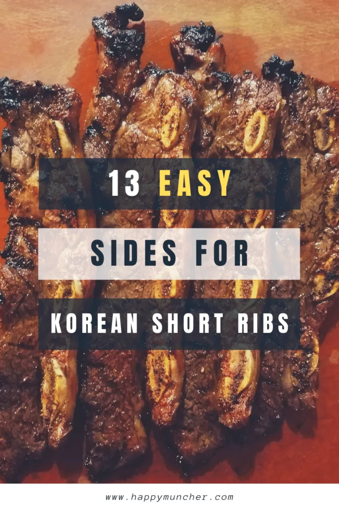 What to Serve with Korean Short Ribs