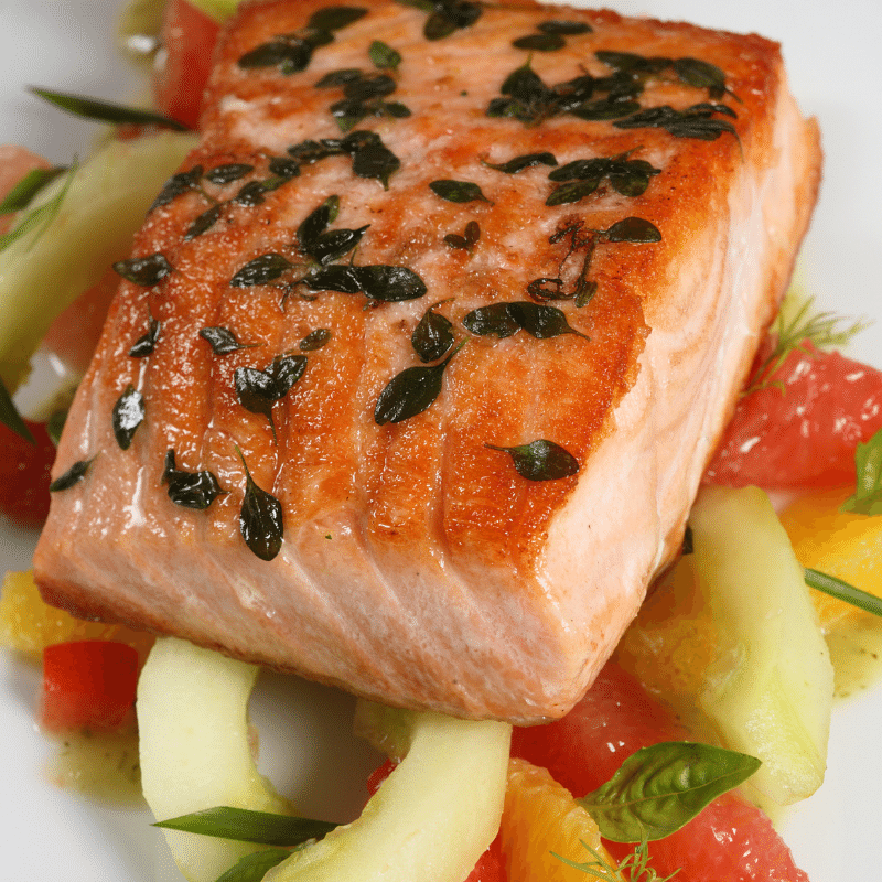 salmon fruit