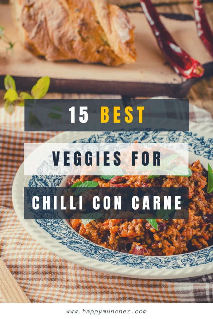 what veg goes with chilli con carne