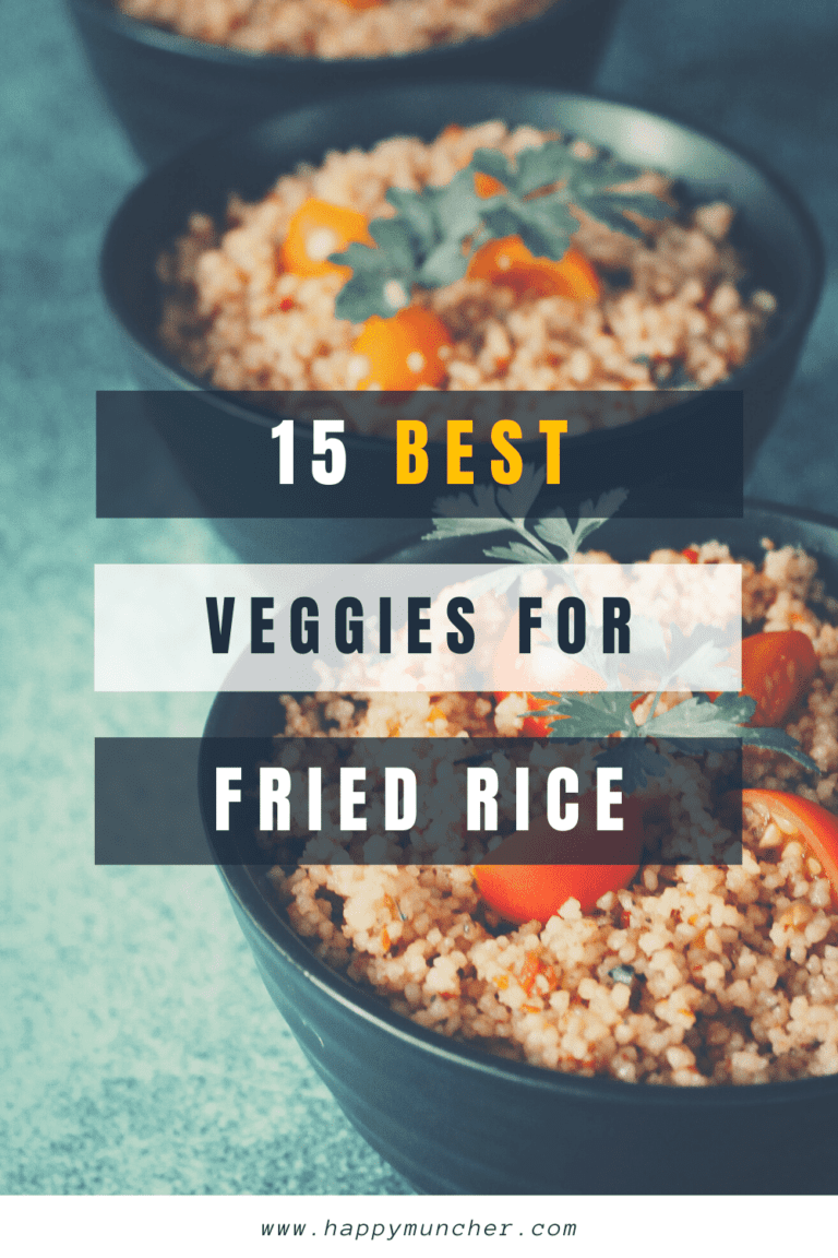 15 Vegetables That Go Perfectly in Fried Rice Happy Muncher