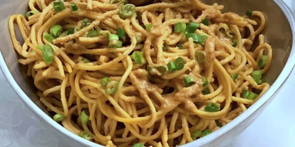 4-Ingredient Cold Sesame Noodles Recipe