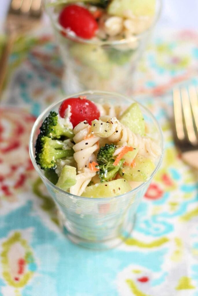 Cold Pasta Salad With Italian Dressing