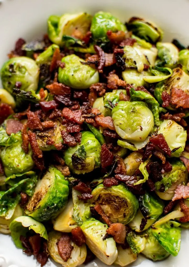 Easy Brussels Sprouts and Bacon Recipe