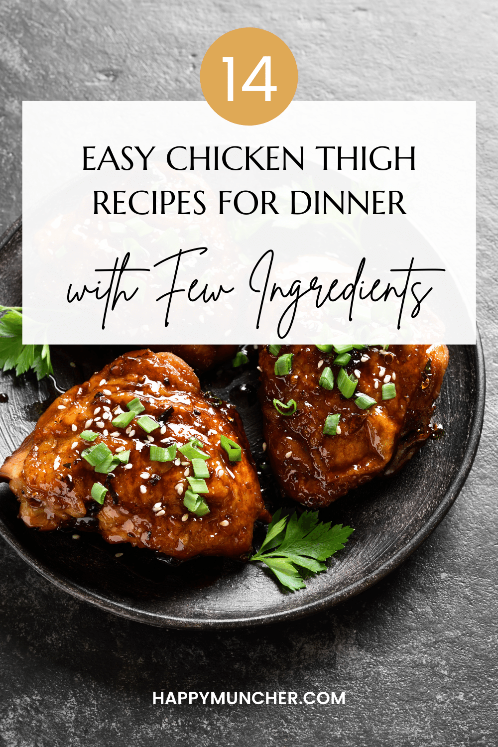 14 Easy Chicken Thigh Recipes for Dinner with Few Ingredients Happy