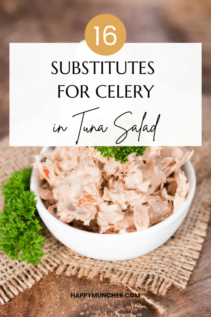 Substitutes for Celery in Tuna Salad