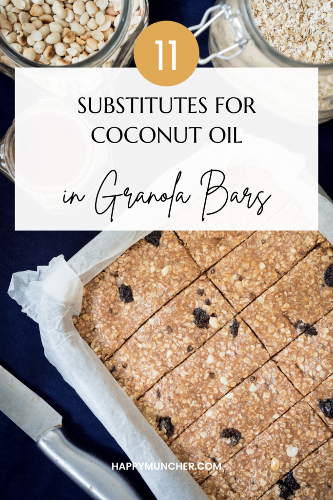 Substitutes for Coconut Oil in Granola Bars