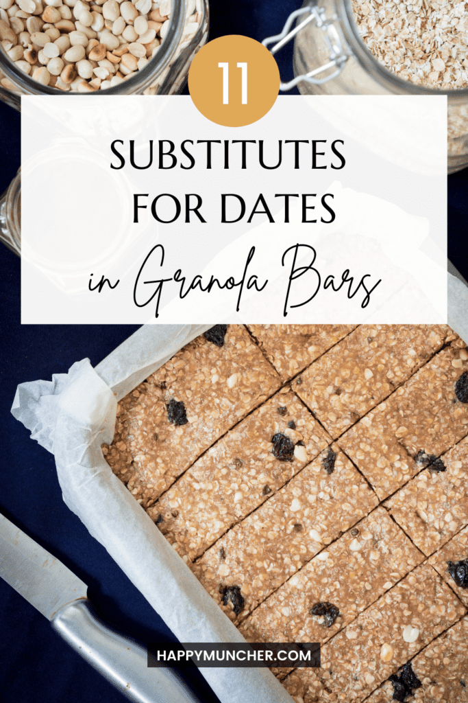 Substitute for Dates in Granola Bars