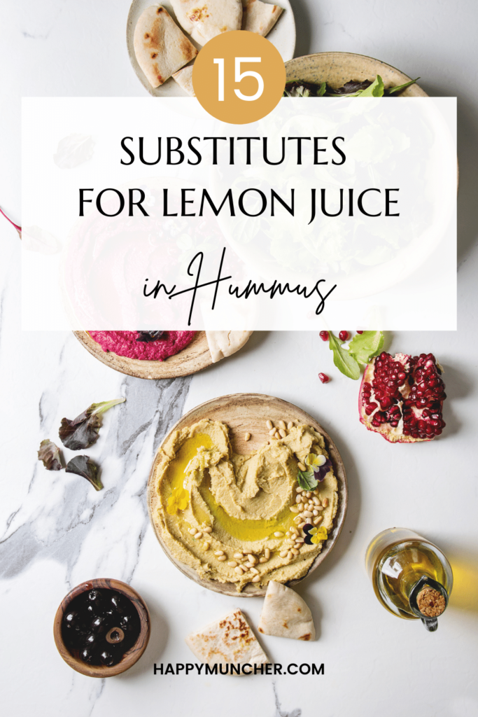 Substitute for Lemon Juice in Hummus