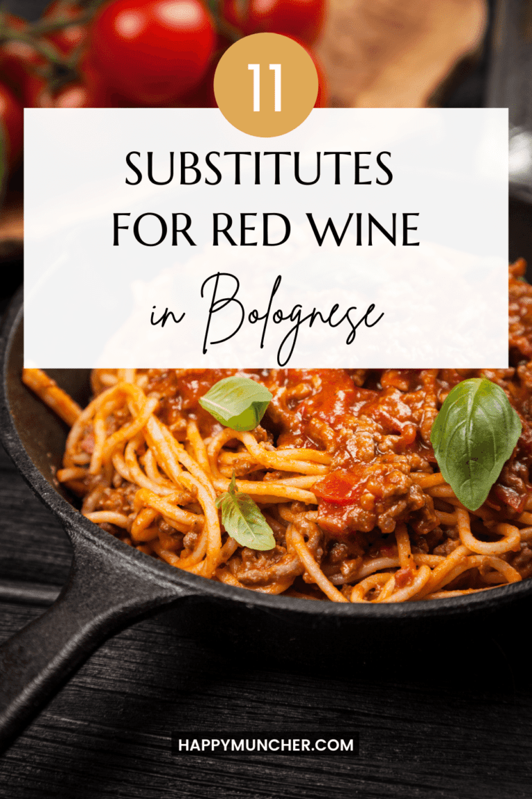 11 Best Substitutes for Red Wine in Bolognese - Happy Muncher