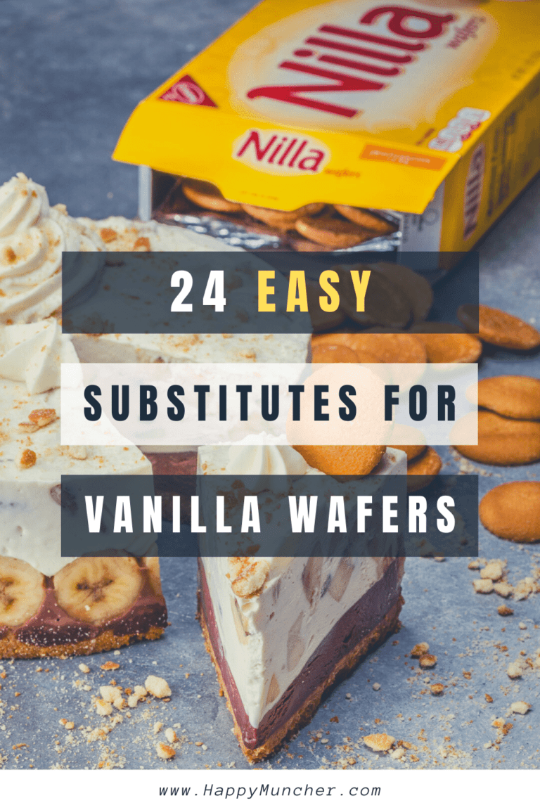 What is a substitute for vanilla wafer crust?