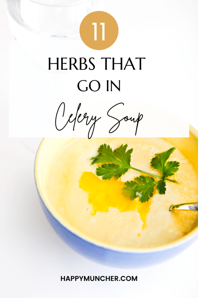 what herbs go with Celery Soup