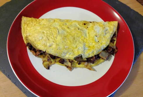 Cabbage Roll Omelette