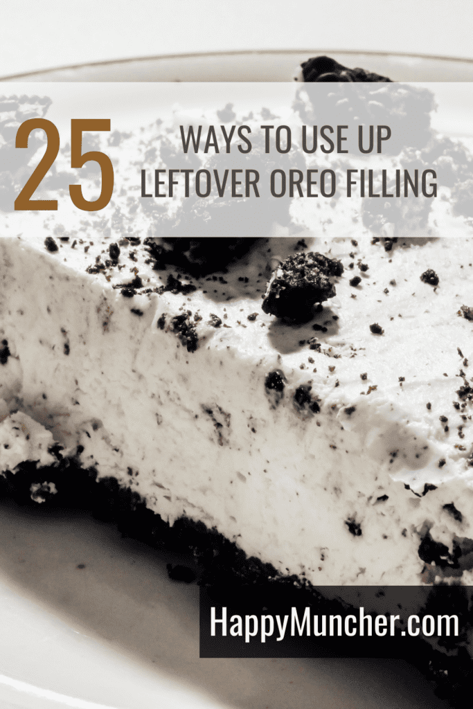 What to Do with Leftover Oreo Filling