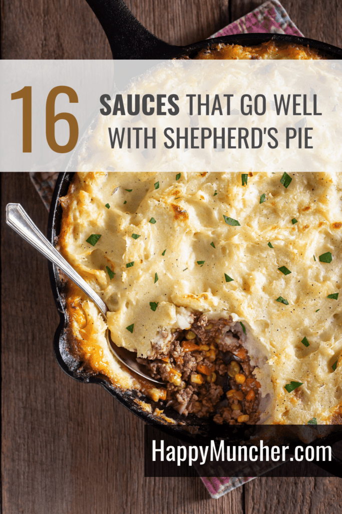 what sauce goes with shepherd's pie
