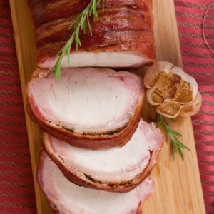 Bacon Wrapped Pork Tenderloin