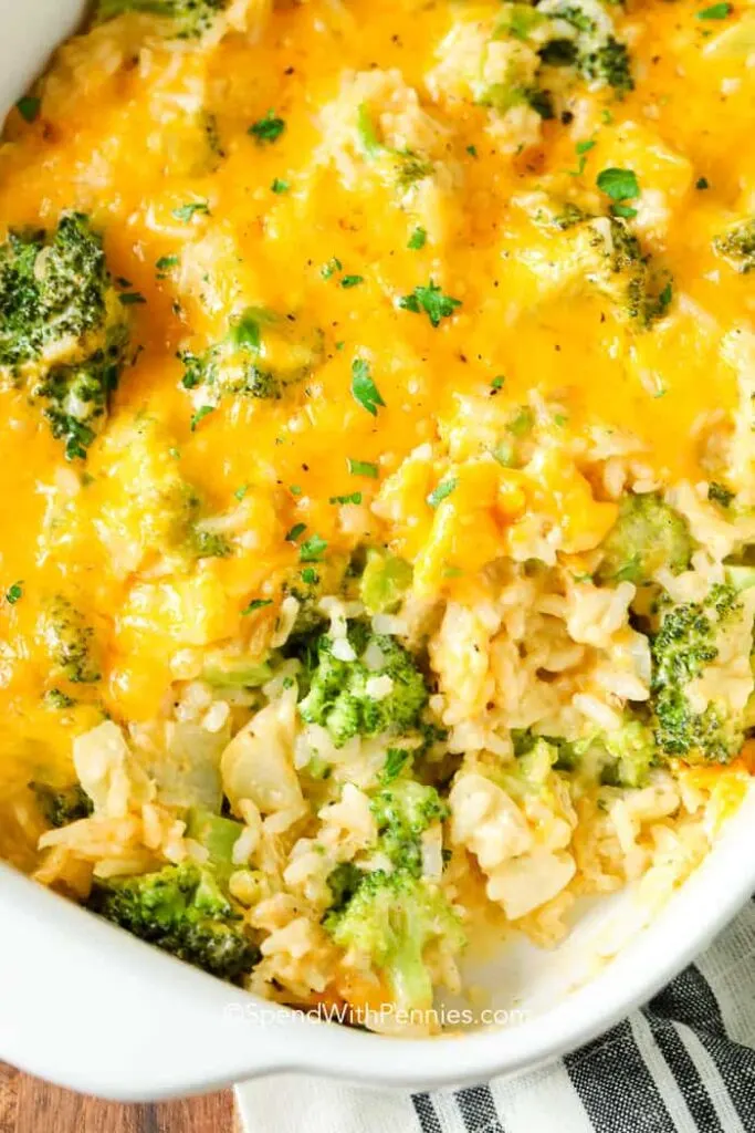 Broccoli and Cheese Rice