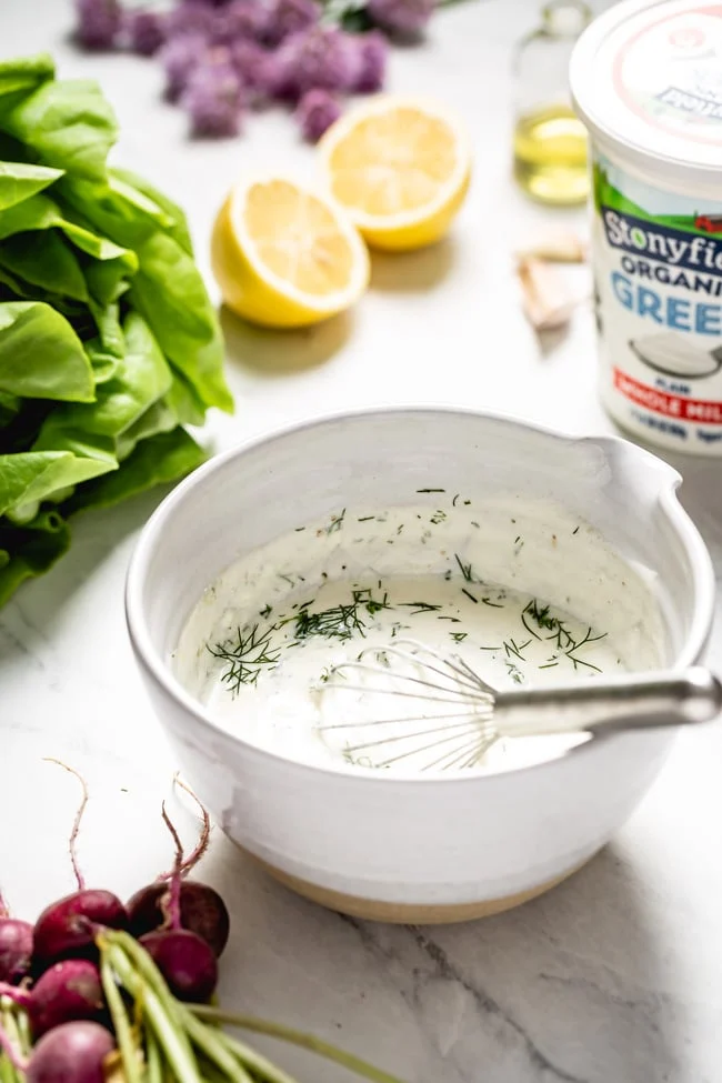 Greek Yogurt Salad Dressing