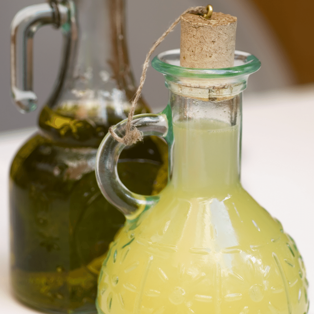 Lemon Juice and Olive Oil