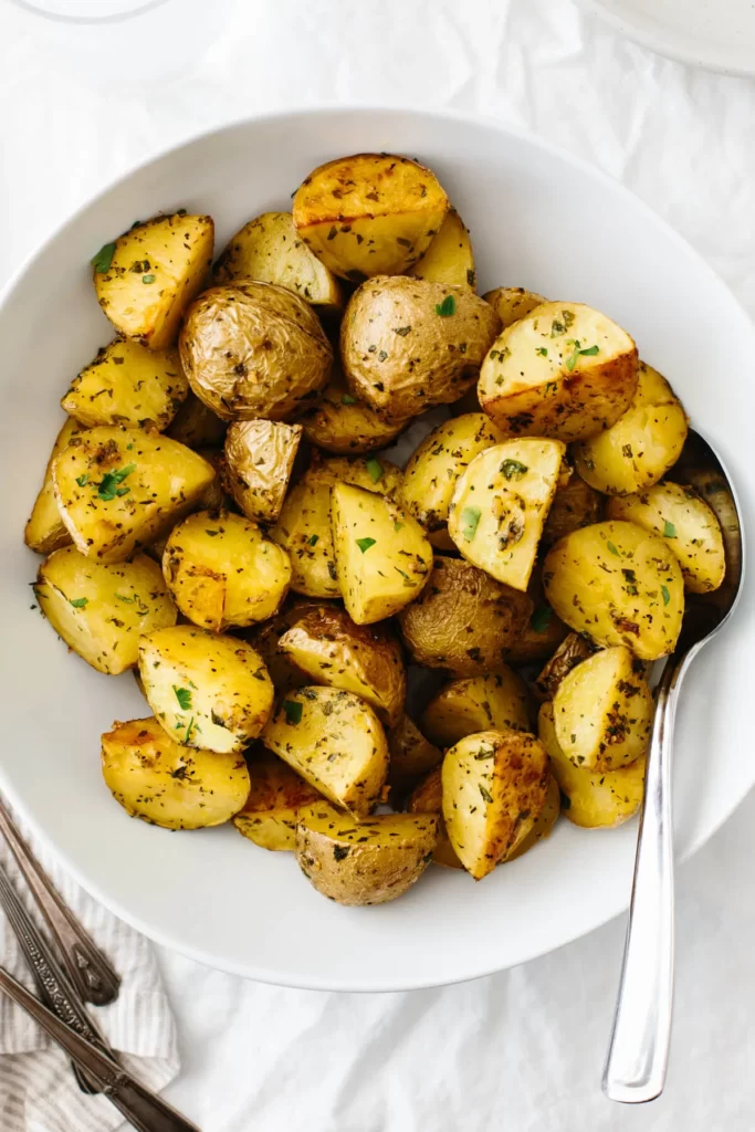 Roasted Potatoes with garlic