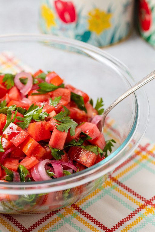 Tomato-Parsley Salad