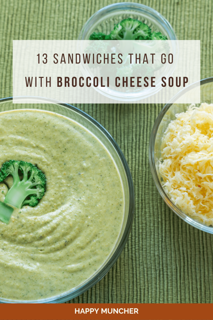 What Sandwich Goes with Broccoli Cheese Soup