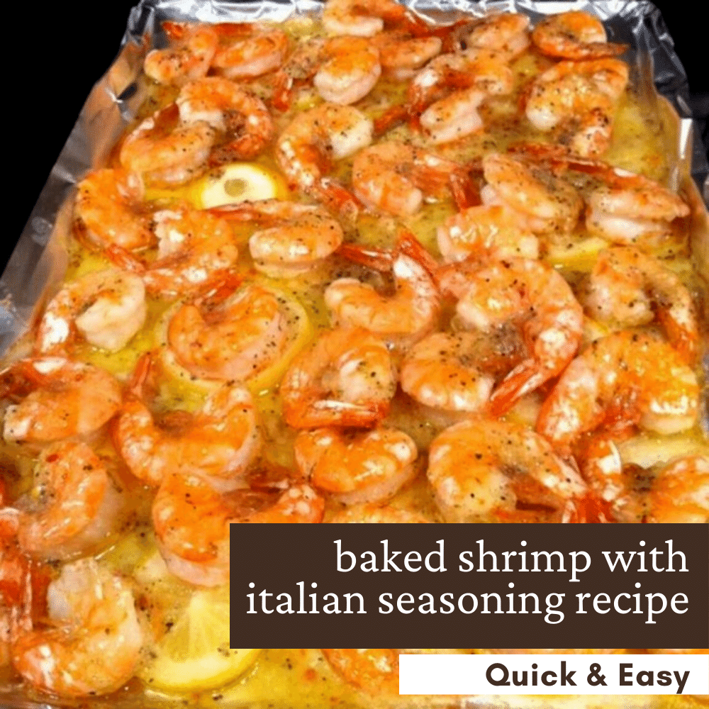 baked shrimp with italian seasoning recipe