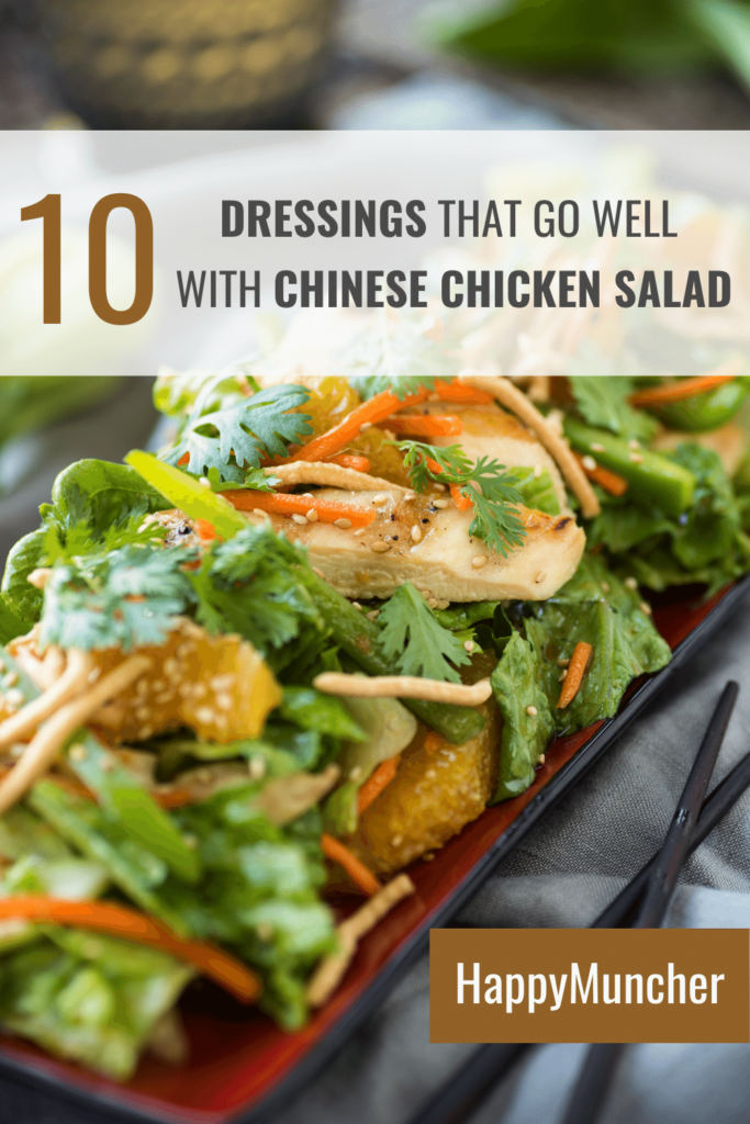 what dressing goes on chinese chicken salad