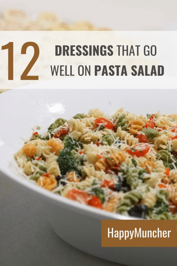 what dressing goes on pasta salad