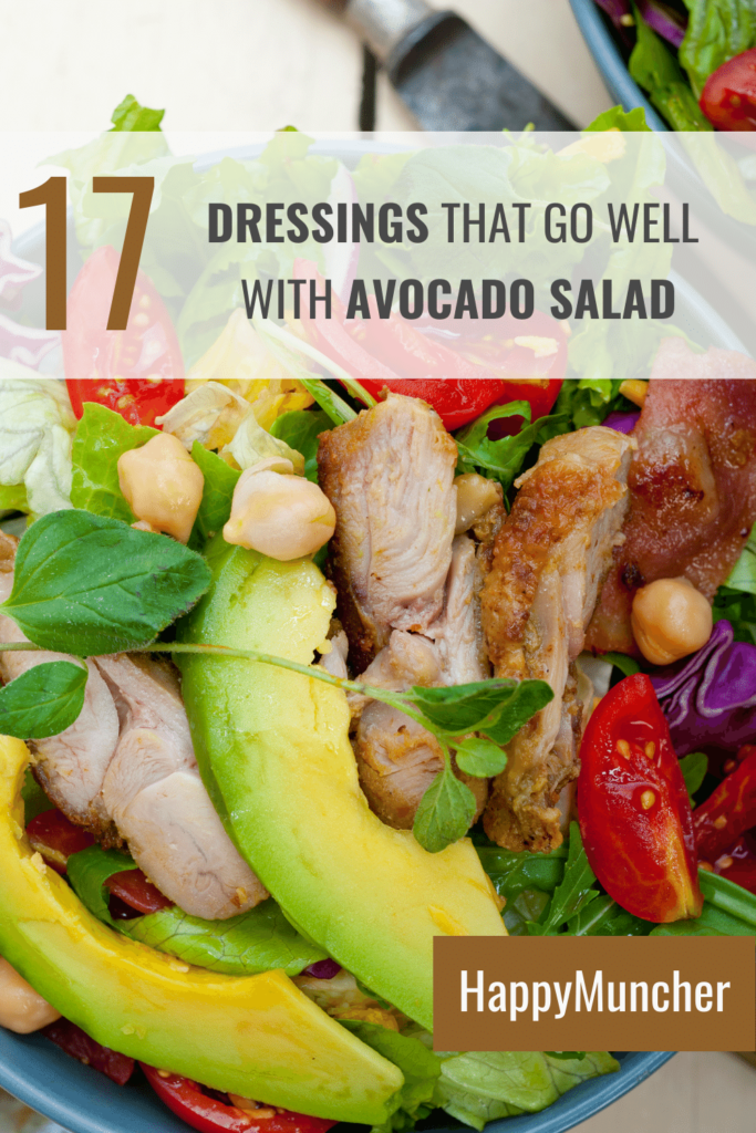 what dressing goes with avocado salad