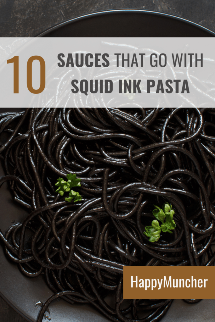 what sauce goes well with squid ink pasta