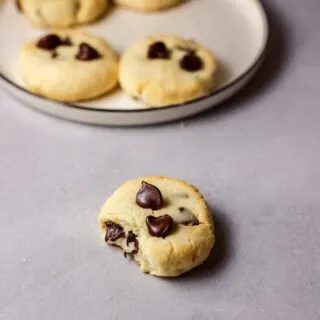 Air Fryer Keto Chocolate Chip Cookies